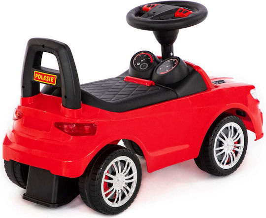 Polesie Super Car 6L Αυτοκινητάκι Ride On για 12+ μηνών Κόκκινο