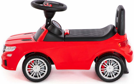 Polesie Super Car 6L Αυτοκινητάκι Ride On για 12+ μηνών Κόκκινο