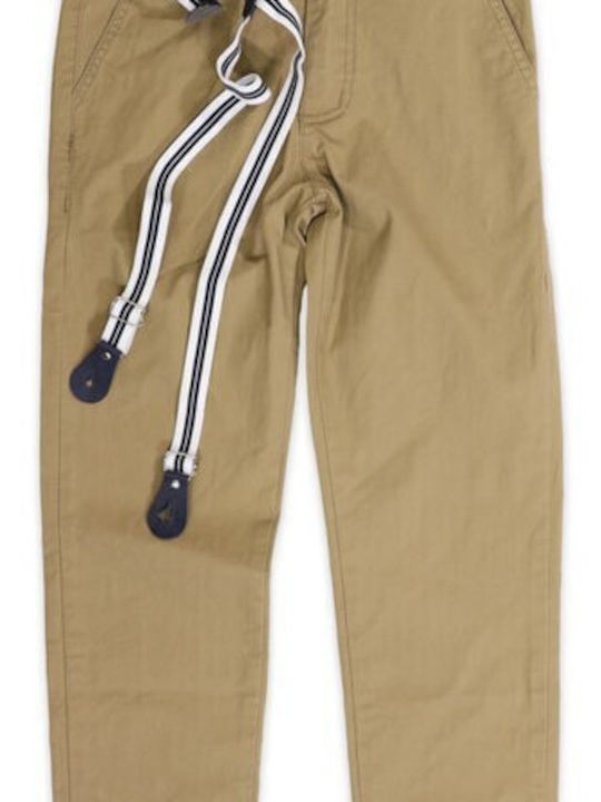 New College Boys Fabric Trouser Brown