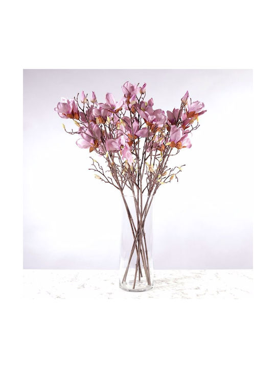 Künstlicher dekorativer Zweig Magnolie Purple 104cm Supergreens