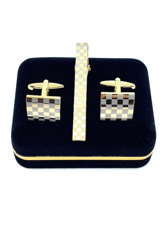 Legend Accessories Μανικετόκουμπα από Χρυσό