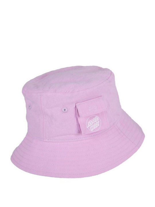 Santa Cruz Strip Cargo Υφασμάτινo Καπέλο Bucket Ροζ