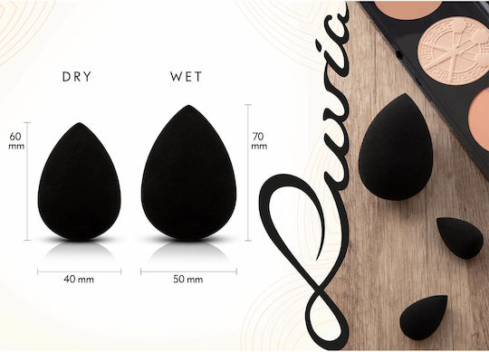 Luvia Σετ με Σφουγγαράκια Μακιγιάζ Blending Sponge Kit 3τμχ
