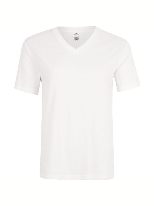 O'neill Women's T-shirt with V Neckline White