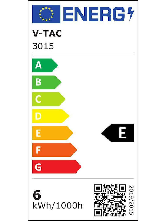 V-TAC Στεγανό Φωτιστικό Led Καρφωτό 3015