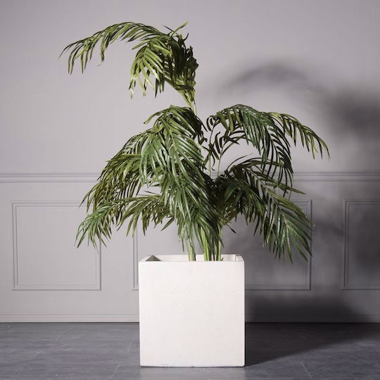 Supergreens Rocky Саксия Керамика Сив 50x50x50εκ.