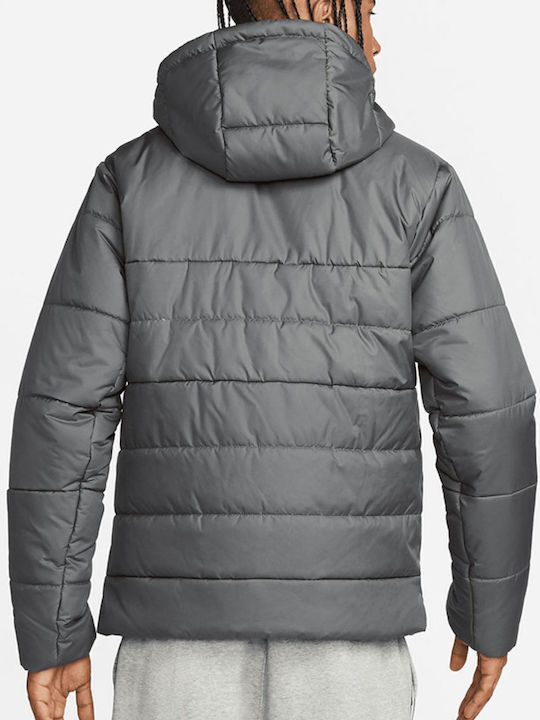 Winter Jacket Puffer Waterproof Gray