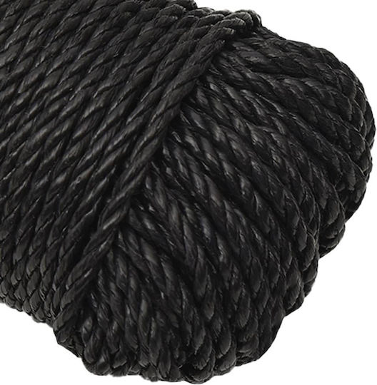 vidaXL Rope with Diameter 3mm and Length 500m Black Working Rope 3mm 500m made of Polypropylene 153000