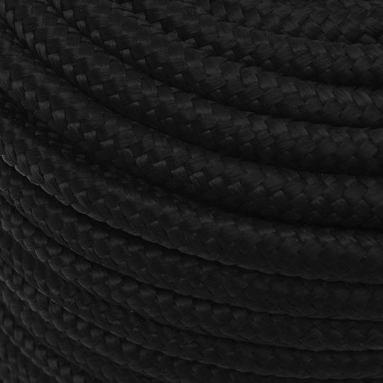 vidaXL Rope with Diameter 12mm and Length 250m Rope Black 12mm 250m