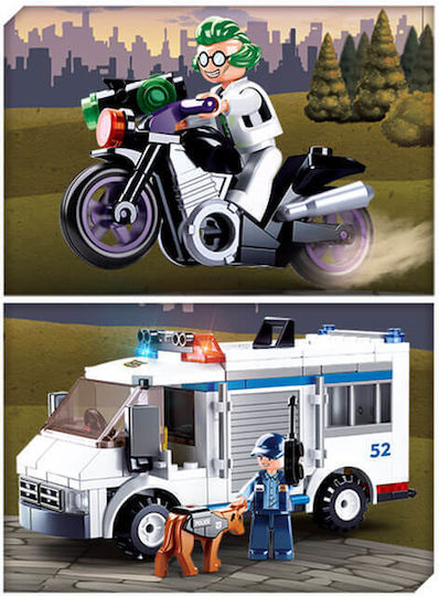 Sluban Building Blocks Prisoner Transporter for 6+ Years 117 Pieces