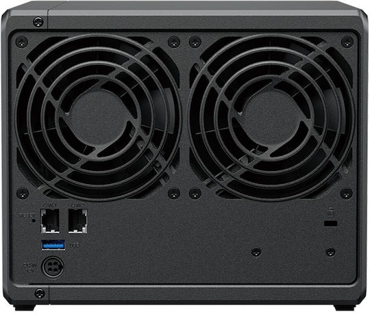Synology DiskStation DS423+ NAS Tower with 4 slots for HDD/M.2/SSD and 2 Ethernet ports