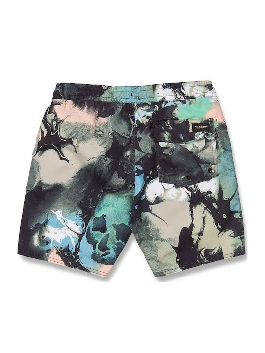 Volcom Polly Pack Kids Swimwear Swim Shorts Multicolour Volcom Polly Pack Kids Swimwear Swim Shorts Multicolour