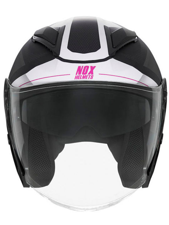 Nox N129 Triom Jet Helmet with Sun Visor ECE 22.06 NOX000KRA82