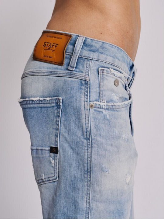 Sapphire Herren Jeanshosen mit Schlank Anwendung Hellblau