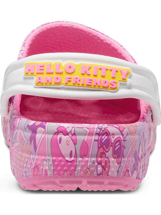 Classic Hello Kitty Clog T Παιδικά Ανατομικά Σαμπό Θαλάσσης Ροζ