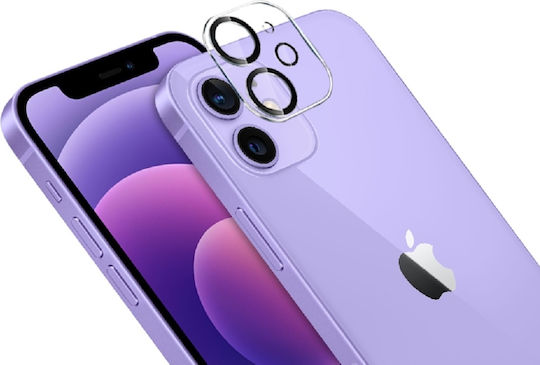 Crong Shield Προστασία Κάμερας Tempered Glass Διάφανο για το iPhone 12