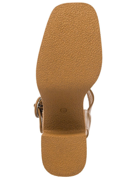 Sandals Tabac Brown