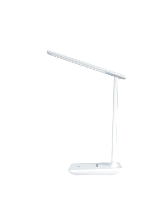 XO Rechargeable LED Office Lamp Foldable in White Color