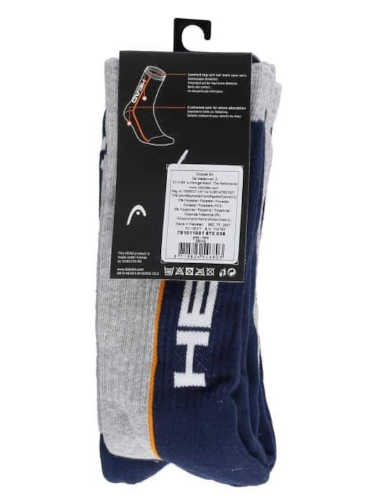 Head Stripe Short Crew Sportsocken Mehrfarbig
