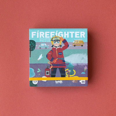 Kids Puzzle Firefighter for 3++ Years 36pcs Londji