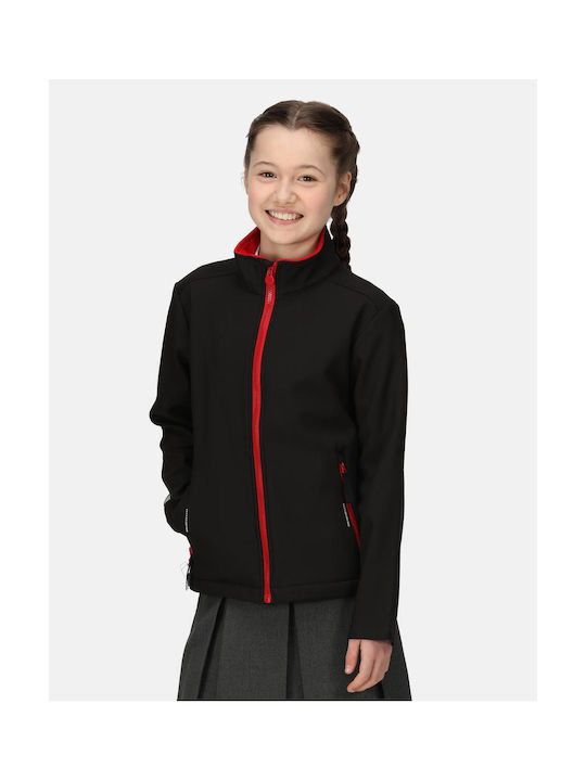 Regatta Kinderjacke Kurz Schwarz