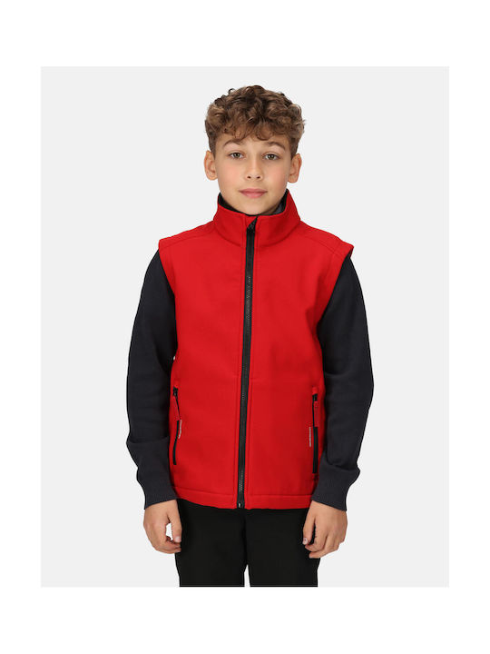 Regatta Kinderjacke Ärmellos Kurz Rot