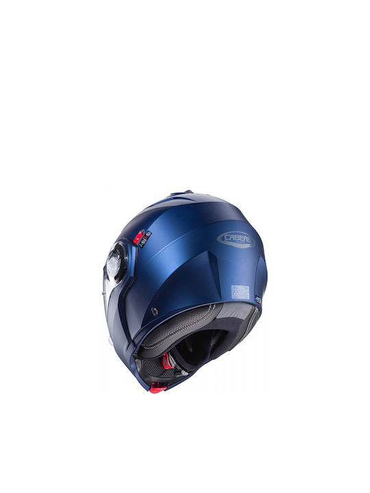 Caberg Duke Evo Matt Blue Yama Κράνος Μηχανής Flip-Up ECE 22.06 1600gr με Pinlock και Sunvisor