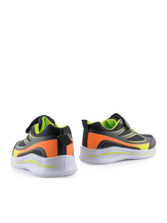 Παιδικά Sneakers με Σκρατς Μαύρα