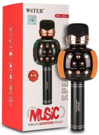 WSTER Безжично Караоке Микрофон WS2911 829114 WS-2911 Оранжев