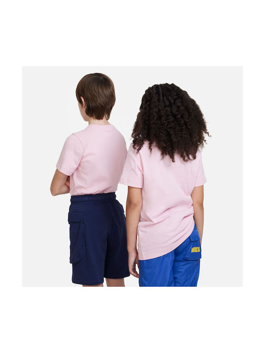 Nike Παιδικό T-shirt Ροζ
