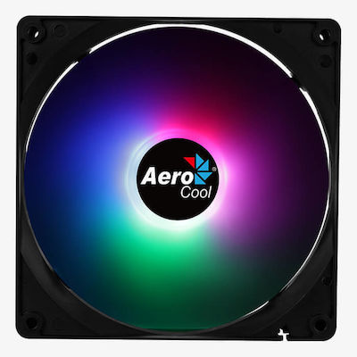 Aerocool Frost 14 Ventilator Carcasă 140mm cu Iluminare RGB și Conexiune 3-Pin / Molex cu 4 pini 1buc