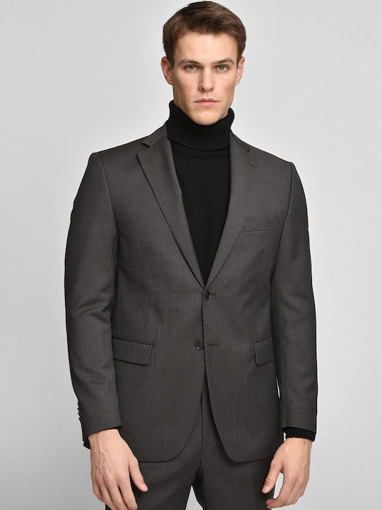 Mauro Boano slim fit Anzug mit microskirt Grau MALLEY microskirt slim fit für Tag,ALL DAY,BUSINESS