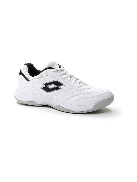 Lotto Court Logo Amf XIX Men's Tennis Shoes for All Courts White