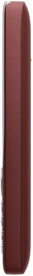 Nokia 8210 Dual SIM (480/128MB) Κινητό με Κουμπιά Red
