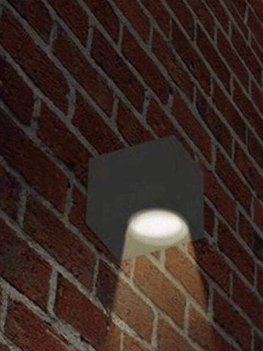 Adeleq Wall-Mounted Outdoor Spot Light IP44 GU10 Gray