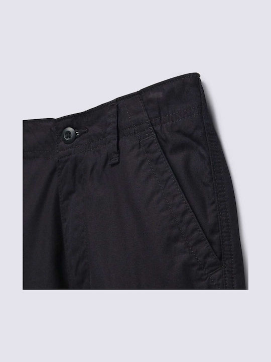 Kinder-Shorts/Bermudas Stoff Schwarz