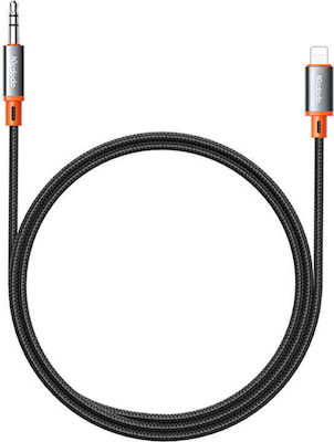 Mcdodo Braided 3.5mm to Lightning Cable Black 1.2m (CA-0780)