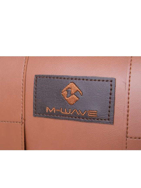 M-Wave Amsterdam Double Bicycle Rack Bag Brown 122317
