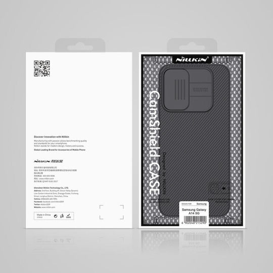 Nillkin Camshield Umschlag Rückseite Kunststoff Schwarz (Galaxy A14)