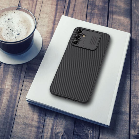 Nillkin Camshield Umschlag Rückseite Kunststoff Schwarz (Galaxy A14)