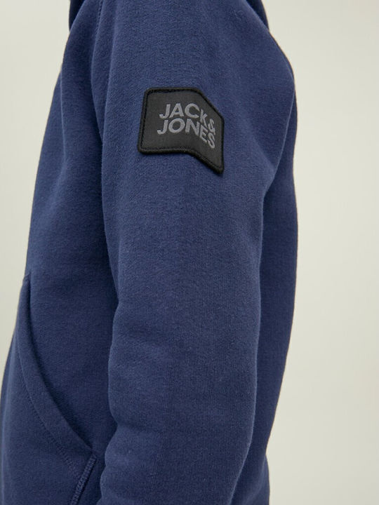 Kids Sweatshirt with Hood and Pockets Blue