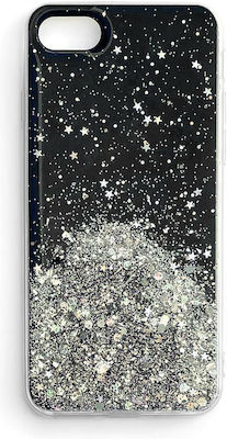 Hurtel Glitter Shining Silicone Back Cover Black (iPhone 13 Pro Max)