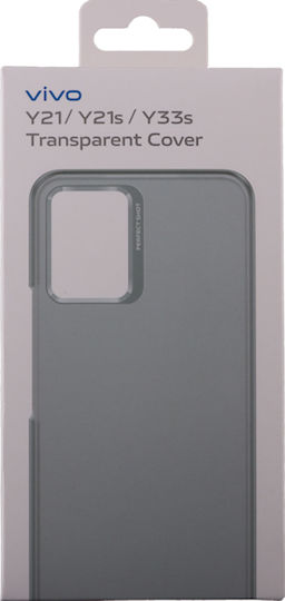 Original Umschlag Rückseite Silikon Gray (Vivo Y21 / Y21s / Y33s)
