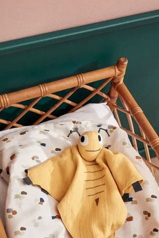 Kids Concept Пелена за бебе Пчеличка Yellow