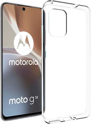 Volte-Tel Silicone Back Cover Transparent (Moto G32)