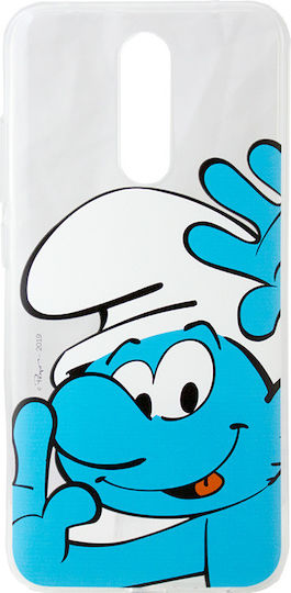 Smurf Back Cover Silicon Transparent (Redmi 8)