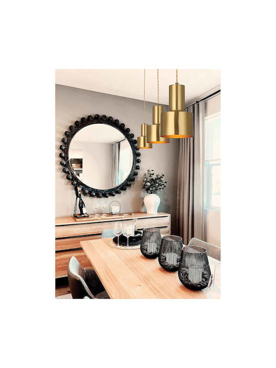 Viokef Solo Pendant Lamp E27 Gold