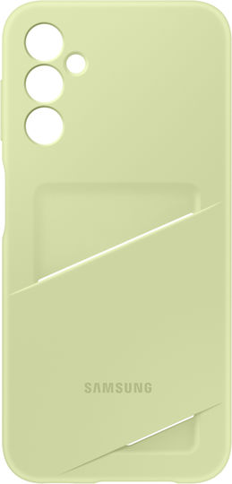Samsung Card Slot Cover Back Cover Silicone with Card Slot Lime (Samsung Galaxy A14 5G)