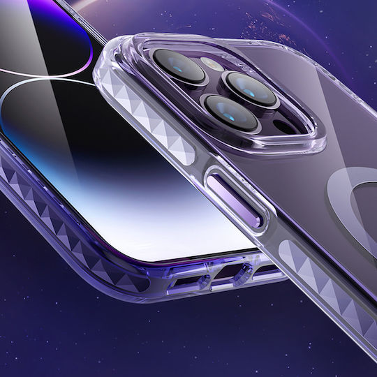 Kingxbar Ice Crystal Back Cover Silicon 0.3mm Gri (iPhone 14)