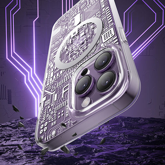 Kingxbar Geek Back Cover 0.3mm Silver (iPhone 14 Pro Max)